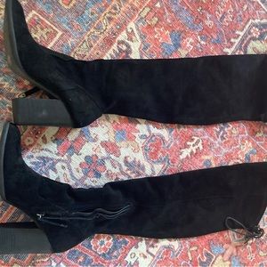 Dolce Vita black Stella suede boot in size 8.5